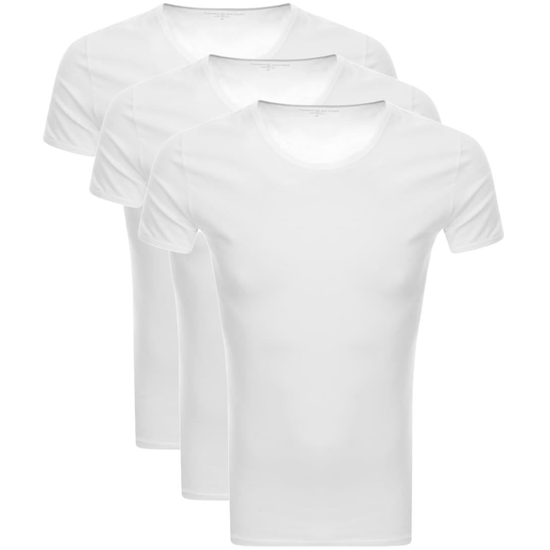 Alternative Image for ProductTommy Hilfiger Loungewear 3 Pack T Shirts White1